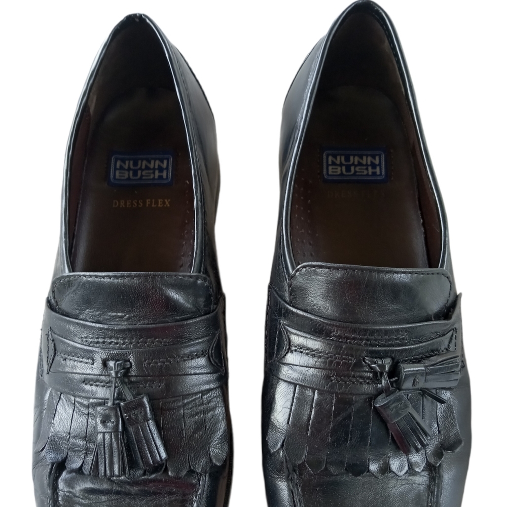 Nunn Bush Men’s Dress Shoes Flex Sz 9M Black
